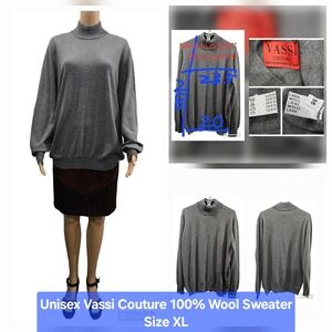 Unisex Vassi Couture Sweater Size Men's XL or Women's Plus Size XXL